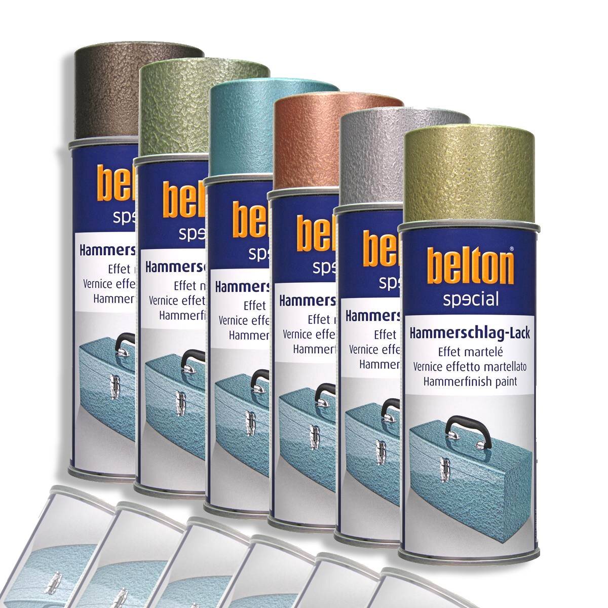 Belton Special Hammerschlag-Lack – Anthrazit, 400 Ml, Mit Nostalgie-Effekt