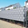 Sichtschutzstreifen Zaunblende Sonnen-/Windschutz 19 cm x 35 m hellgrau