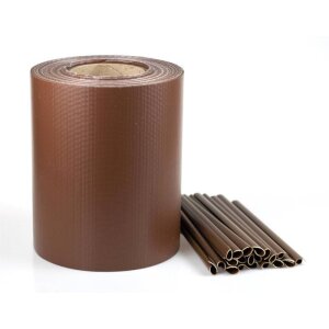 Sichtschutzstreifen Zaunblende Sonnen-/Windschutz 19 cm x 35 m alle Farben