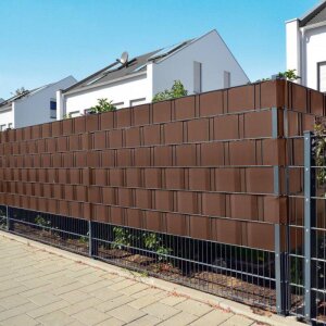 Sichtschutzstreifen Zaunblende Sonnen-/Windschutz 19 cm x 35 m alle Farben