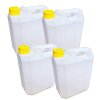 4x 5 Liter Wasserkanister = 20 Liter Kunststoff Behälter Leerkanister