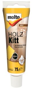 3x Molto Holzkitt Set Schwarz 75 g Reparaturspachtel...