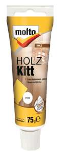 3x Molto Holzkitt Set Weiß 75 g Reparaturspachtel...