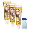 3x Molto Holzkitt 75 g Set Reparaturspachtel Löcher füllen alle Farben