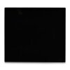 Zeller Herdblende-/Abdeckplatte Glas Schwarz 56x50 cm