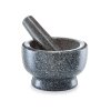 Zeller Mörser & Stößel-Set Granit Anthrazit Ø 13x8 cm