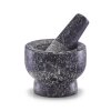 Zeller Mörser & Stößel-Set Granit Anthrazit Ø 9x6,5 cm