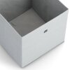 Zeller Aufbewahrungsbox Vlies Hellgrau 28x28x28 cm
