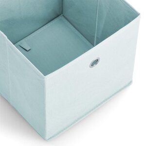 Zeller Aufbewahrungsbox Vlies Mint 28x28x28 cm
