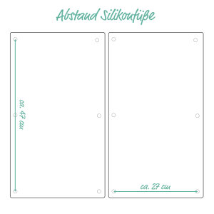 Zeller Herdabdeck-/Schneideplatten-Set Spices 30x52 cm