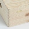 Zeller Allzweckkiste mit Deckel Nadelholz 40x30x14 cm