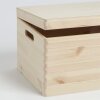 Zeller Allzweckkiste mit Deckel Nadelholz 40x30x23 cm