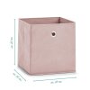 Zeller Aufbewahrungsbox Vlies 28x28x28 cm alle Farben