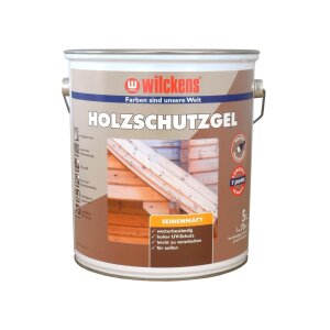 Wilckens Holzschutzgel tropffrei Eiche 5l seidenmatt...