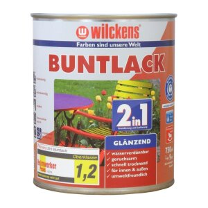 Wilckens Buntlack 2in1 RAL8011 Nussbraun glänzend...