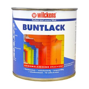 Wilckens Buntlack RAL9005 Tiefschwarz seidenglänzend...