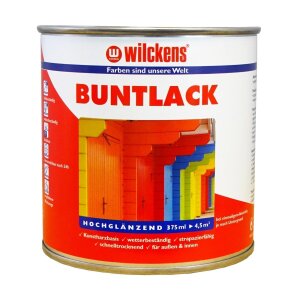 Wilckens Buntlack RAL7035 Lichtgrau hochglänzend 375ml aromatenfrei