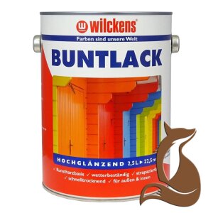Wilckens Buntlack RAL8003 Lehmbraun hochglänzend...