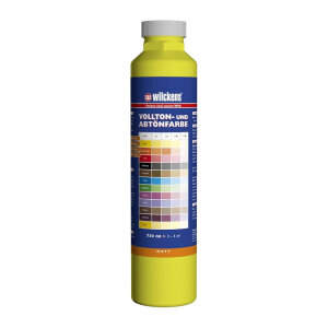 Wilckens Vollton- und Abtönfarbe Gelb matt 750ml...