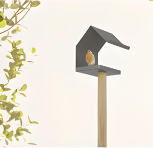 Vogelhaus wetterfest zum Aufhängen Bausatz Vogelhäuschen Nistkasten für Vögel