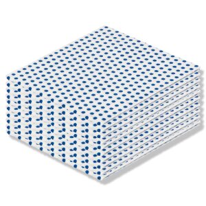 10 Stück PROFI UNIVERSAL NOPPENTUCH Blau waschbar...