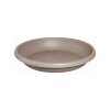 Geli Untersetzer Cylindro taupe Topf Pflanz Blumen Teller rund Kunststoff