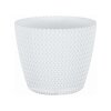 FarbenFux Übertopf Sevilla ⌀ 16 cm weiß Blumentopf