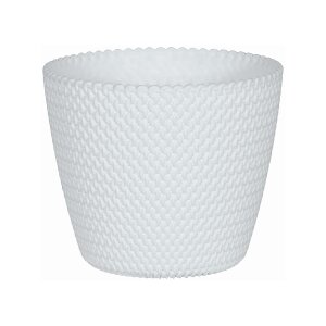 FarbenFux Übertopf Sevilla ⌀ 22 cm weiß...