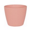 FarbenFux Übertopf Sevilla ⌀ 16 cm rosa Blumentopf