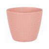 FarbenFux Übertopf Sevilla ⌀ 19 cm rosa Blumentopf