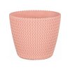 FarbenFux Übertopf Sevilla ⌀ 22 cm rosa Blumentopf