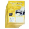 XXL Großpackung 1000 Blatt - TopStick Nr. 8698 Klebeetiketten Label 1000 Blatt A4 Blanko 52,5x29,7 mm