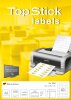 XXL Großpackung 1000 Blatt - TopStick Nr. 8698 Klebeetiketten Label 1000 Blatt A4 Blanko 52,5x29,7 mm