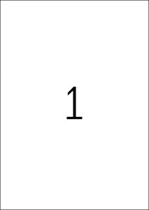 10 x TopStick Nr. 8720 Klebeetiketten Label 1000 Blatt A4 Blanko 210x297 mm