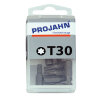 PROJAHN 10x Bit 25 mm Länge Innensechsrund 30 mm / T30