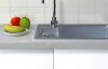 fischer Sanitärsilikon DSSA sanitärgrau 310 ml elastisch Fugen Silicon