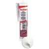 fischer Sanitärsilikon DSSA weiß 310 ml elastisch Fugen Silicon
