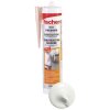 fischer Bausilikon DBSA weiß 310 ml elastisch Fugen Silicon