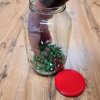 8x XXL Schraubglas 3400 ml mit rotem Twist-Off Deckel Einmachglas Vorratsglas