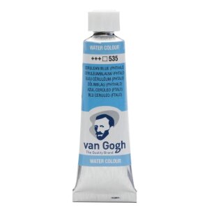 Van Gogh Aquarellfarbe in der Tube 10 ml - Cölinblau...
