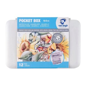 Van Gogh Aquarellfarbkasten Naturtöne mit 12 Farben...