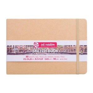 Talens Art Creation Skizzenbuch 140 g 80 Blatt - 15 x 21...