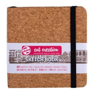 Talens Art Creation Skizzenbuch 140 g 80 Blatt - 12 x 12...