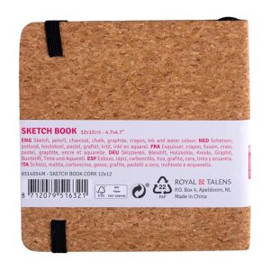 Talens Art Creation Skizzenbuch 140 g 80 Blatt - 12 x 12...