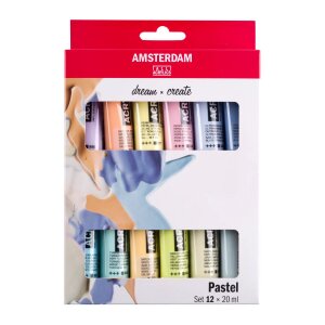 Amsterdam Standard Series Acrylfarben Pastellfarben Set |...