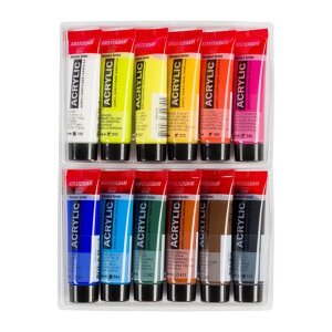 Amsterdam Standard Series Acrylfarben Landschaftsfarben Set | 12 x 20 ml