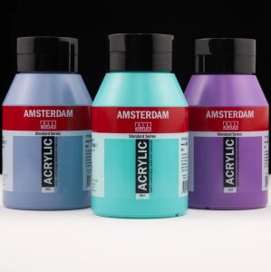 Amsterdam Standard Series Acrylfarbe Flasche 1000 ml - 60 Farben zur Auswahl
