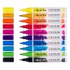 Ecoline Brush Pen Primärfarben-Set 10 Farben  Leuchtende Aquarellmarker