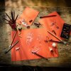 Rembrandt Toned Paper Sanguine Red A4 180 g 50 Blatt  Rot getöntes Papier