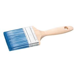 Flachpinsel SolidPro L blauweiß 80 mm breiter...